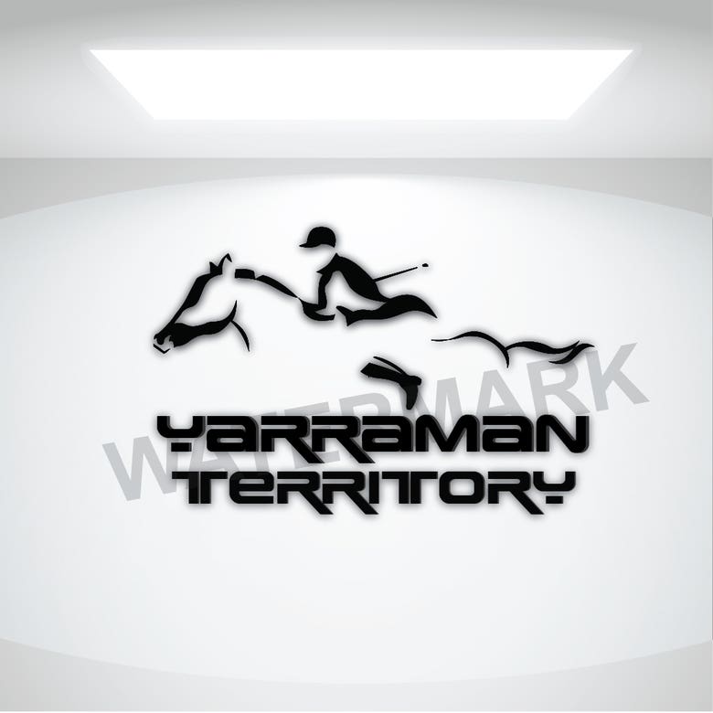 Yarraman horse logo & IVR logo