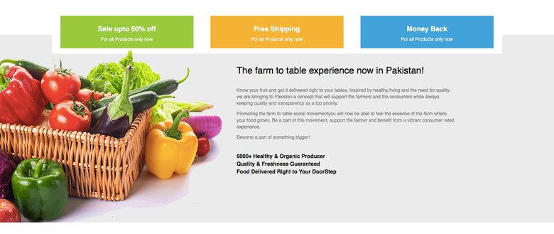 FarmsXpress - A Website to Buy & Sell Food Items