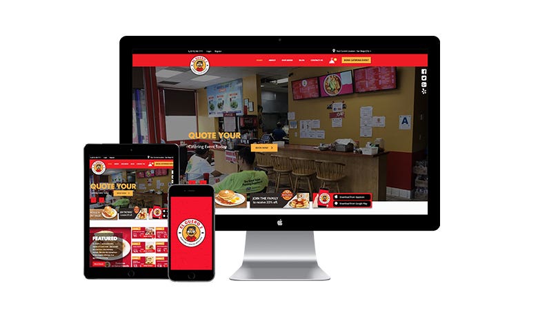 Food Ordering App for Android and iOS