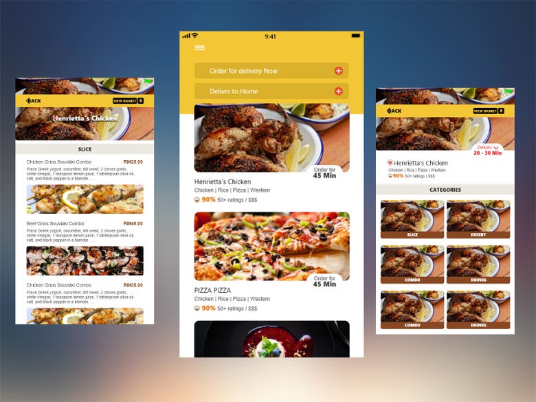 FoodPanda/Swiggy app