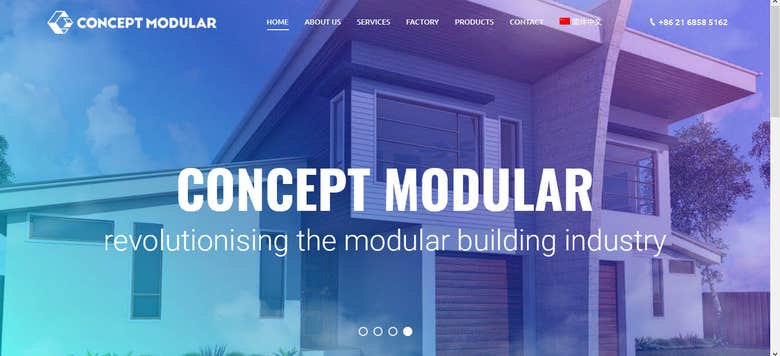 Concept Modular Wordpress Multilang Website