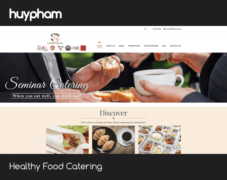 Healthy Food Catering Companies in Singapore