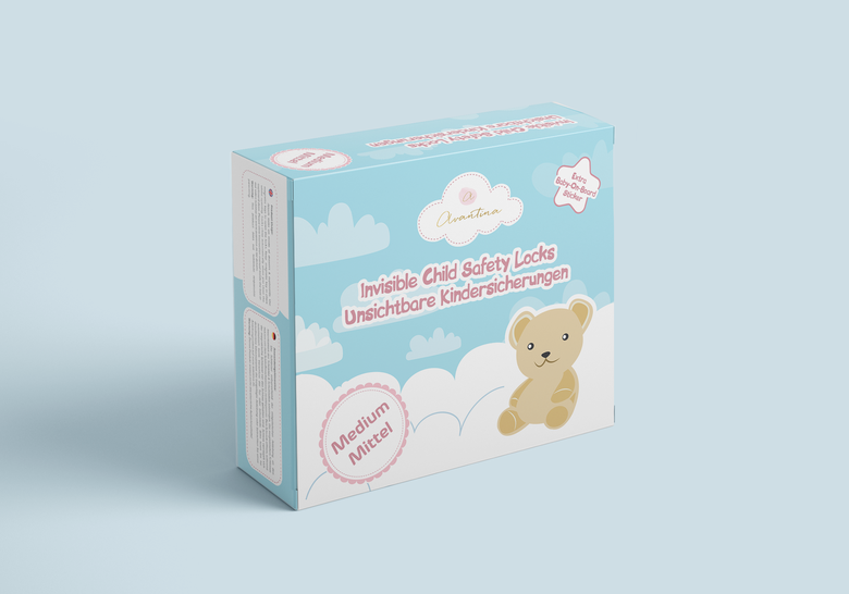 Mock-up created for packaging design
