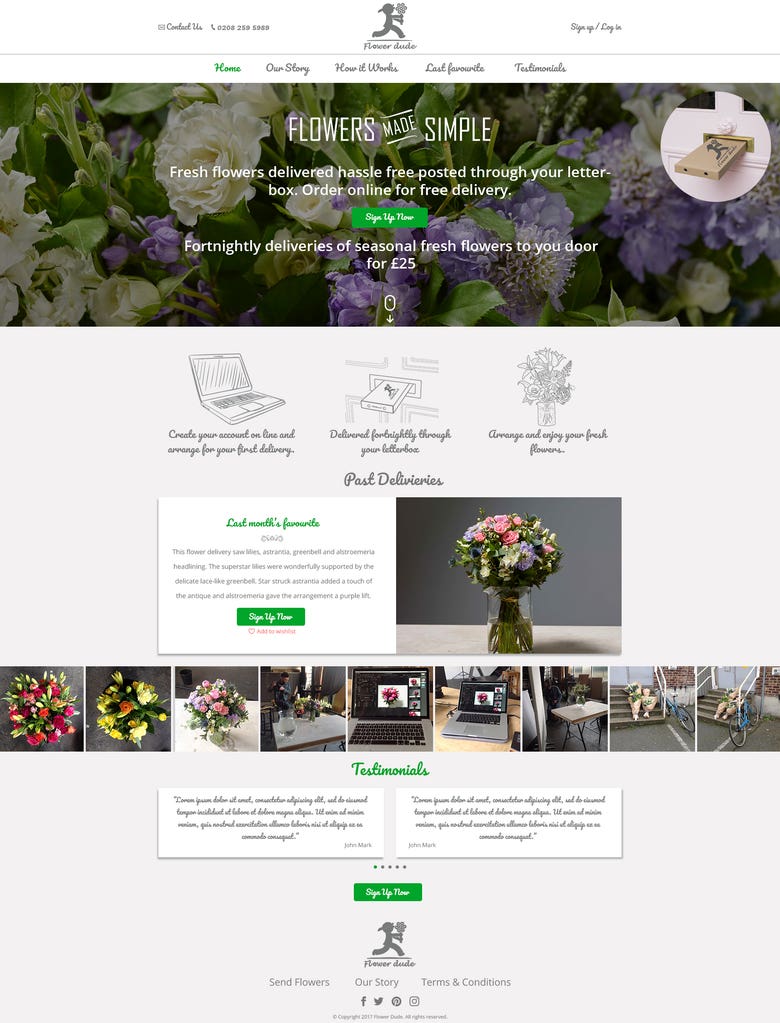 FloristBox - Website