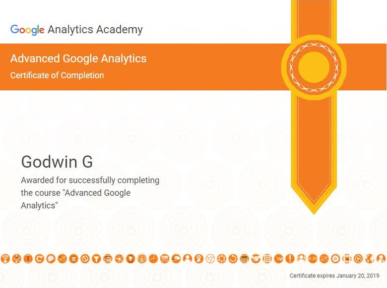 Google Analytics Individual Qualification- Google Analytics