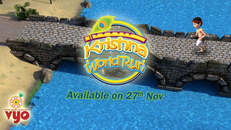Krishna World Run - An Enfless Runner Game