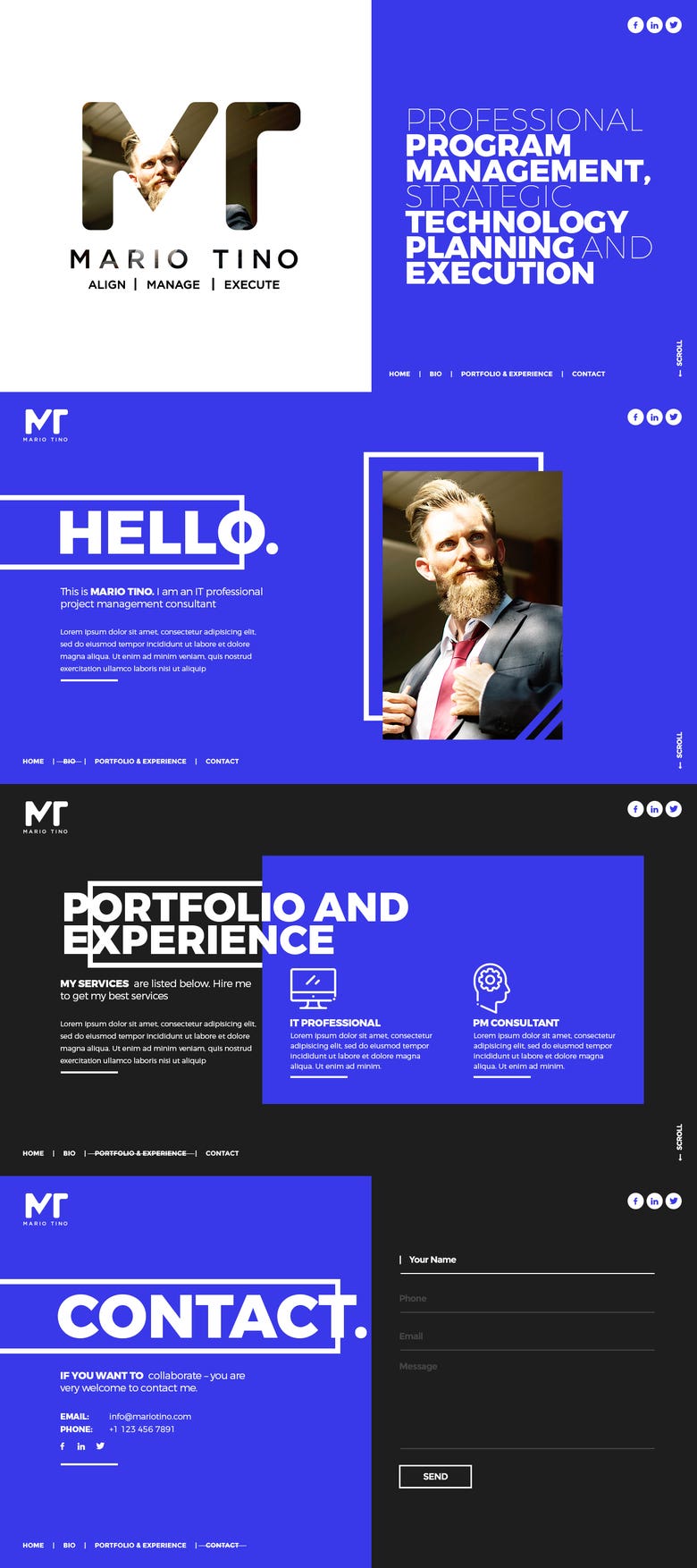 2018 Web Design Portfolio