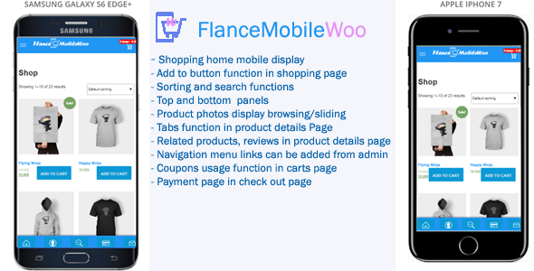 FlanceMobileWoo - Woocommerce Mobile Theme