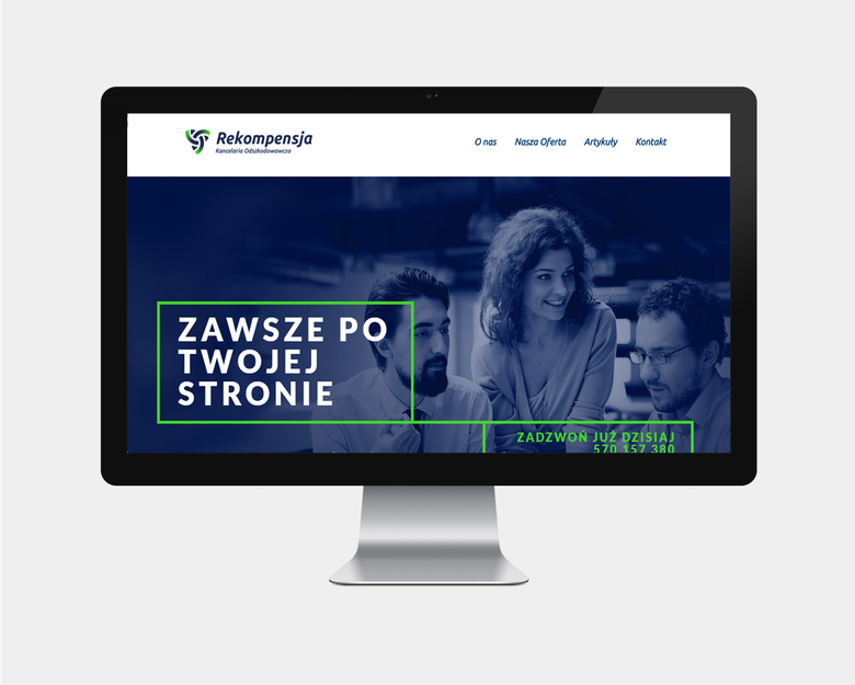 rekompensja.pl – Web Design for a Lawyer
