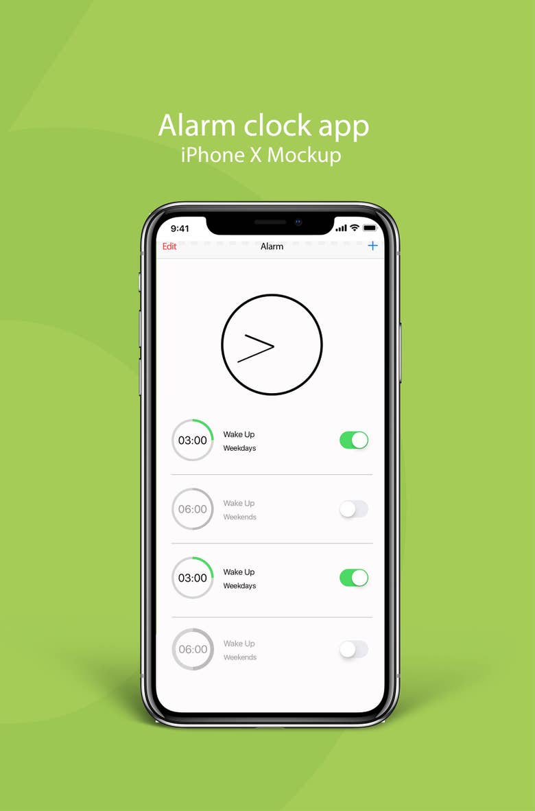 Mobile app UI design