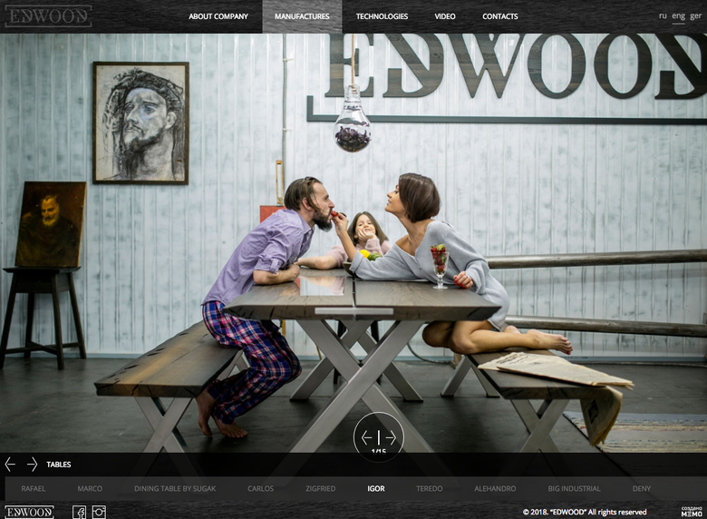 EDWOOD. Corporate Site.