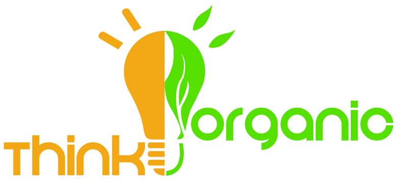 Local organic food product logo
