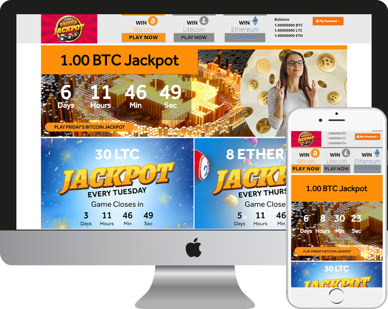 Lottery crypto currency game.