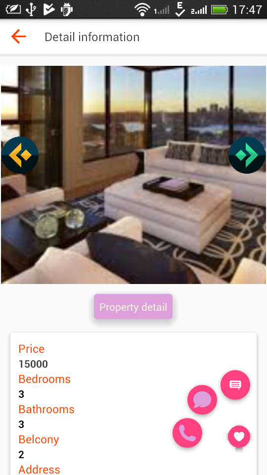 Property rental app