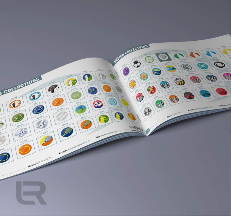 Eyzgear brochure design