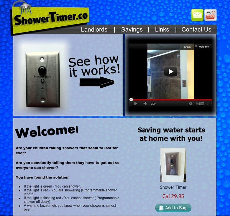 Shower Timer is a unique and great product!