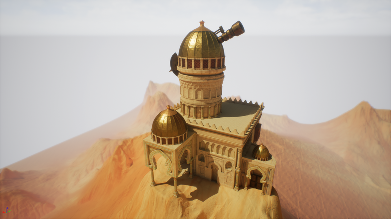 3D Showcase: Observatory of High Mountain
