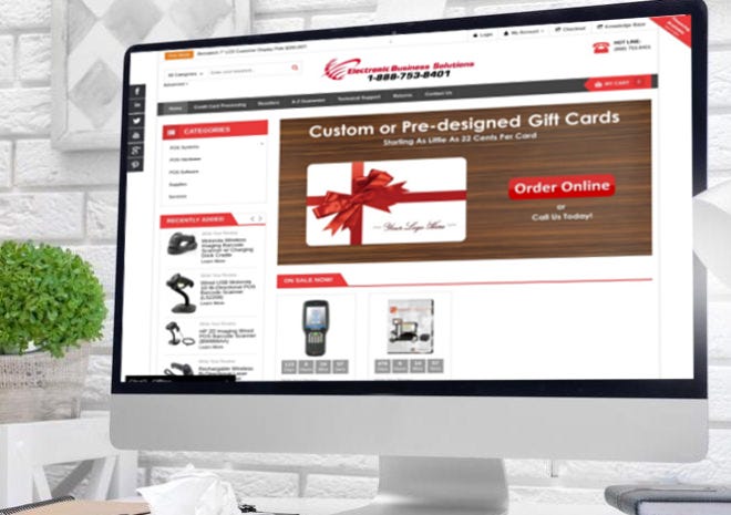 Electronic Business Solution Website in Magento 1