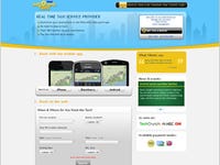 Real time taxi reservation system