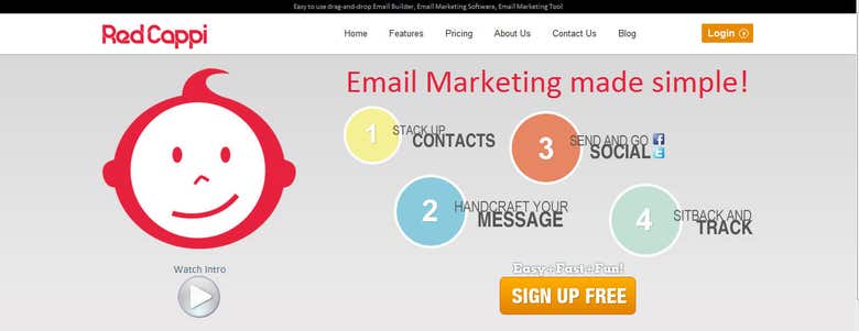 Email Marketing System: www.redcappi.com