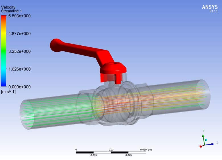Water Valve Simulation Using Ansys