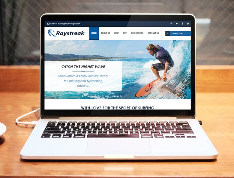 Raystreak - E-Commerce Website Development
