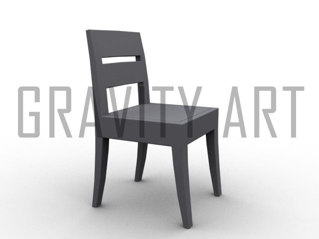 3D Modeling Furniture Chairs