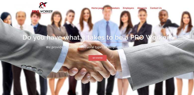 Pro Worker Staffing Solutions - Website