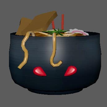 Angry Udon cup.