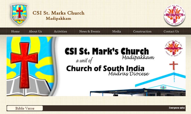 CSI St.Marks Website