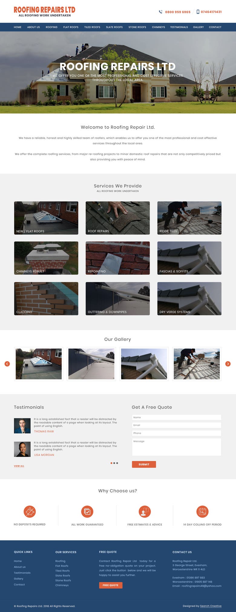 Roofing Repairs Ltd UK - http://roofingrepairsltd.co.uk/