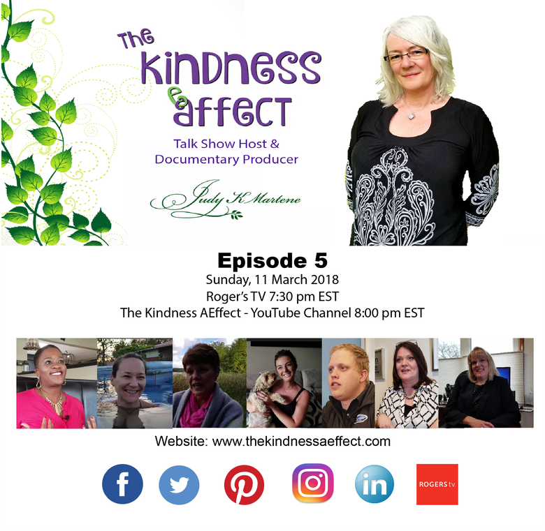 Social Media Marketing - The Kindness Affect TV Show, Canada