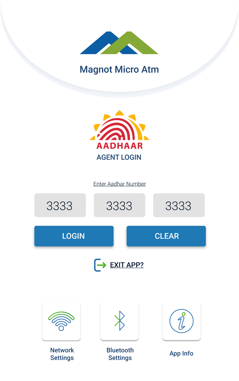 Android Micro Atm Application