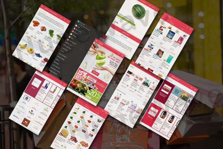 Supermarket Online( Online shopping app)