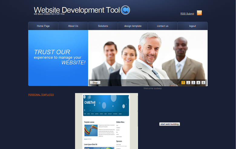 Website Development Tool