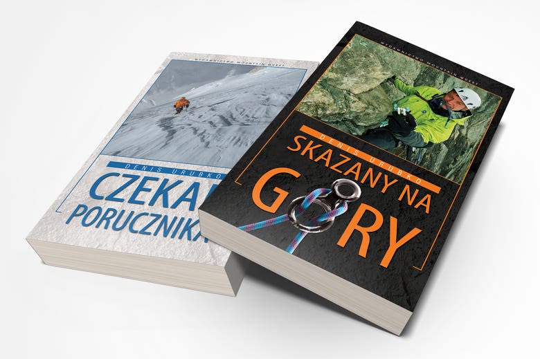 Skazany na góry & Czekan porucznika - book and DVD covers