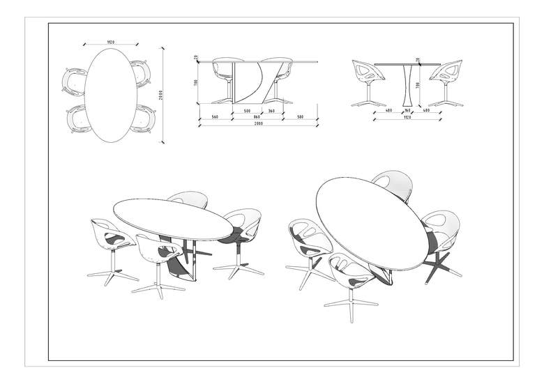 Furniture design (Autodesk Revit+ 3ds max)