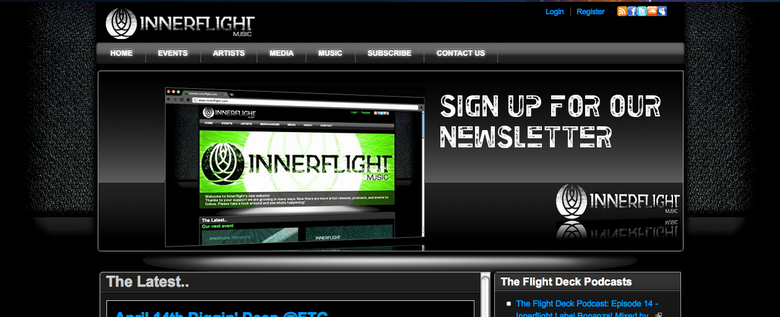 Innerflight Music Site