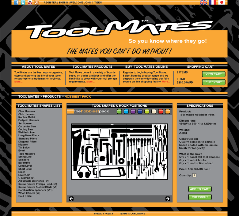 Tool Mates(TM) - Corporate Identity