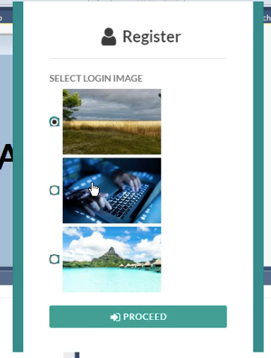 Password Creation And Authentication through Image