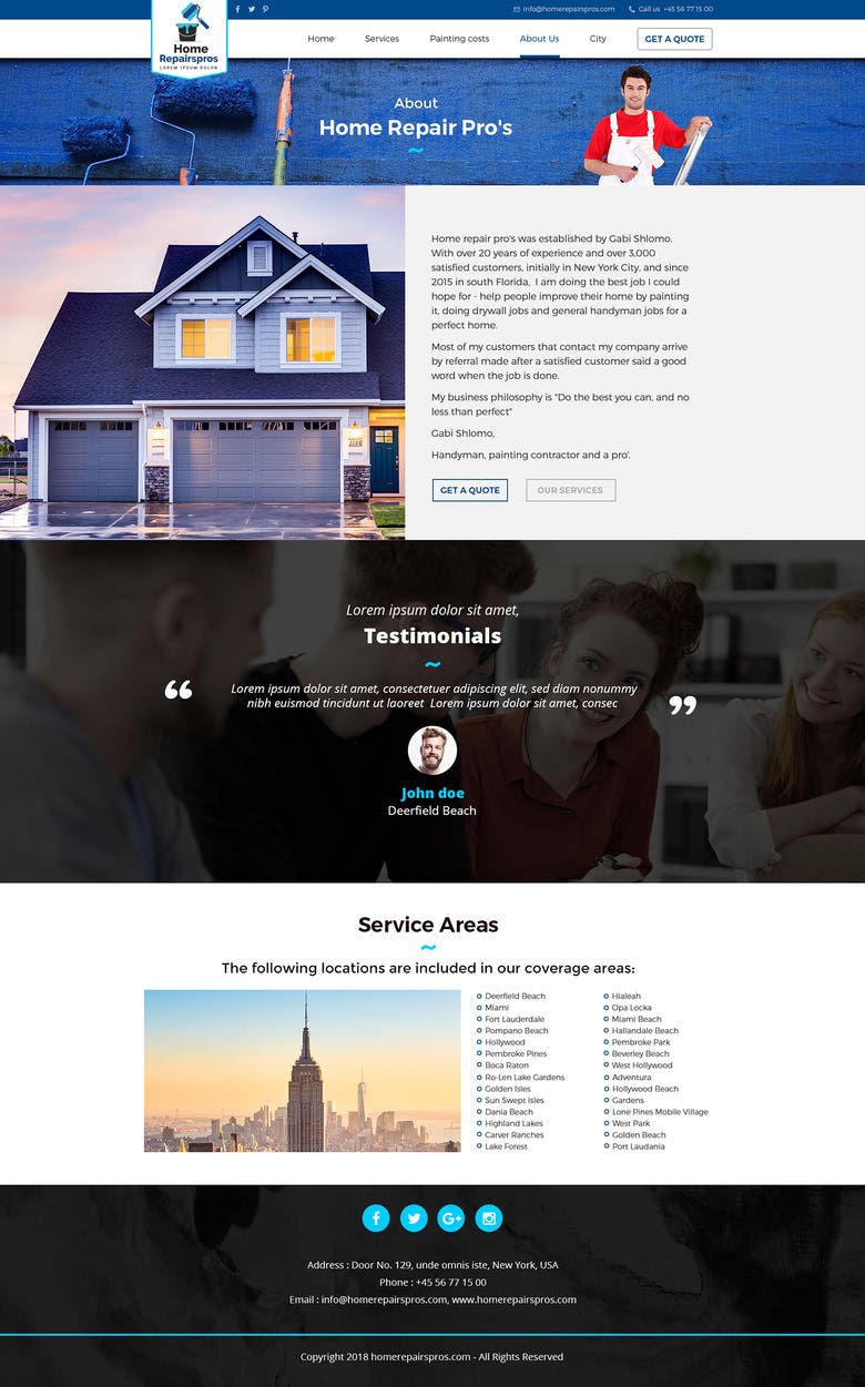 Home Repaidspros | Website Design