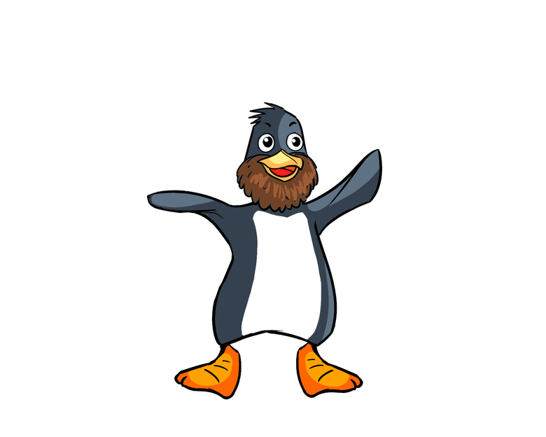 Penguin Character Illustration