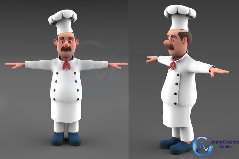 3D Character Designing