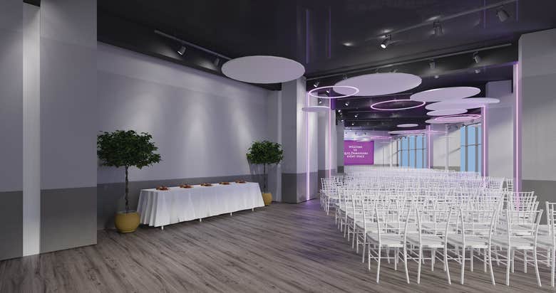 Event Hall Rendering