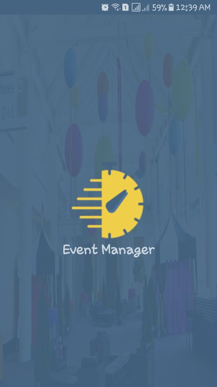 Event Manager Android App