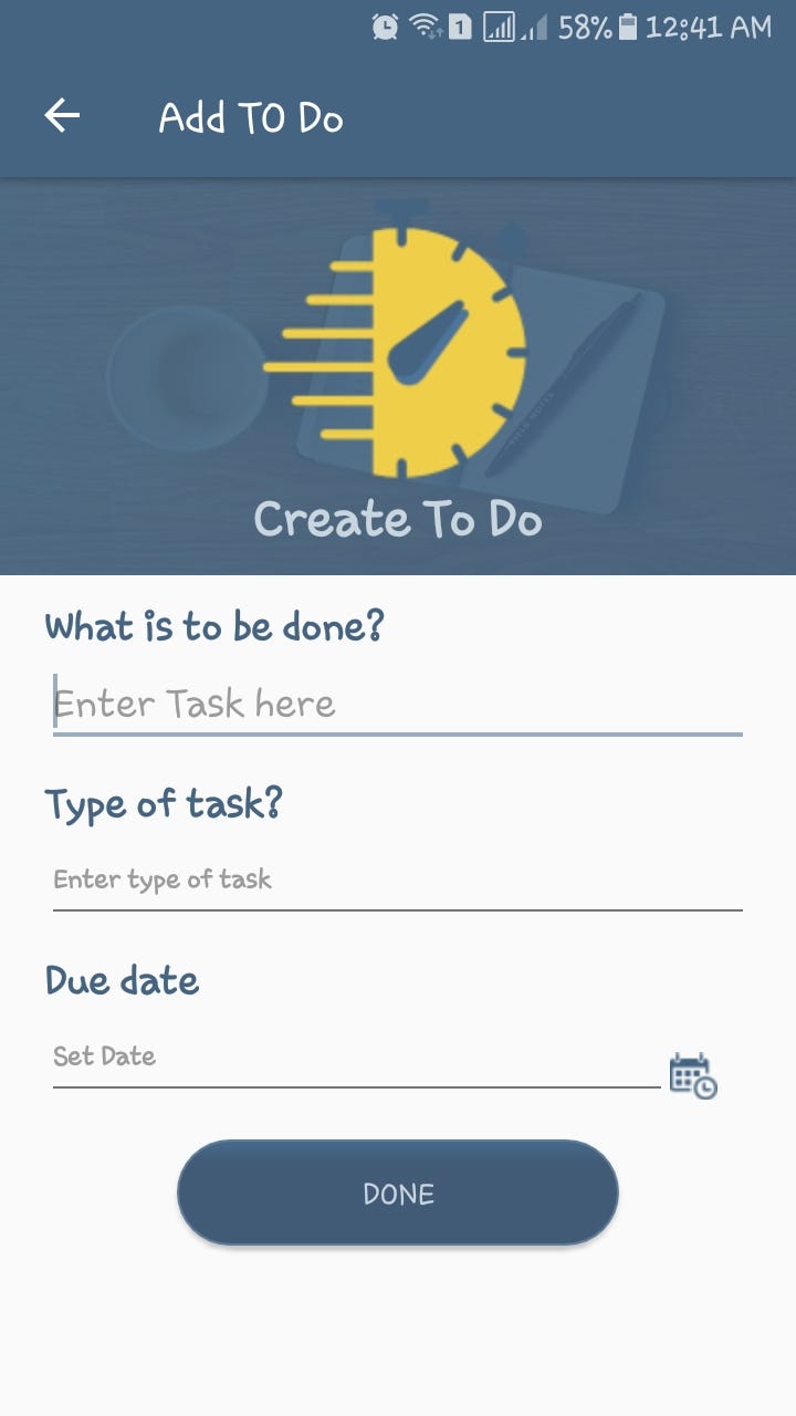 Event Manager Android App