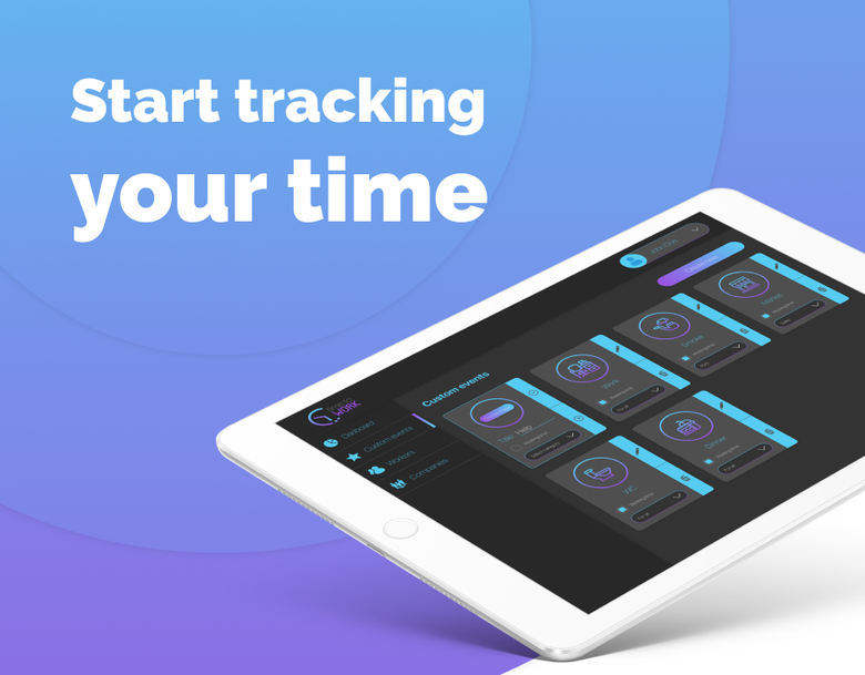 Time Tracker | app concept