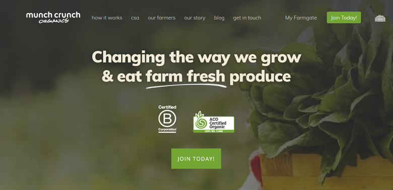 The first 100% Australian Certified Organic CSA Project