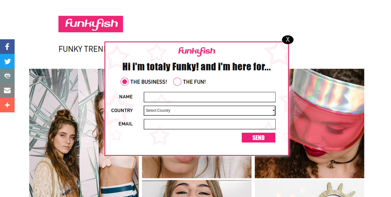 Funky Fish - eCommerce Website