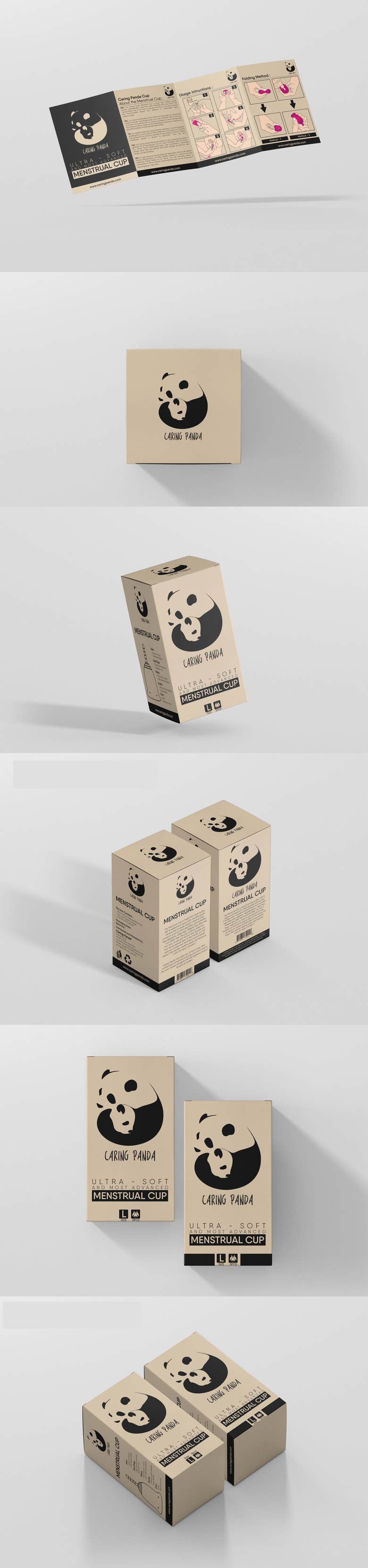 caring panda package with Brochure